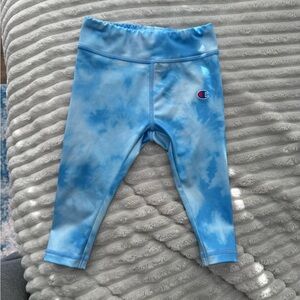 Champion Kids Sky Blue Cloud Leggings